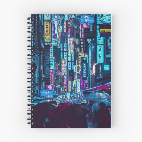 Item preview, Korean CyberPunk Landsape designed and sold by gsqui.