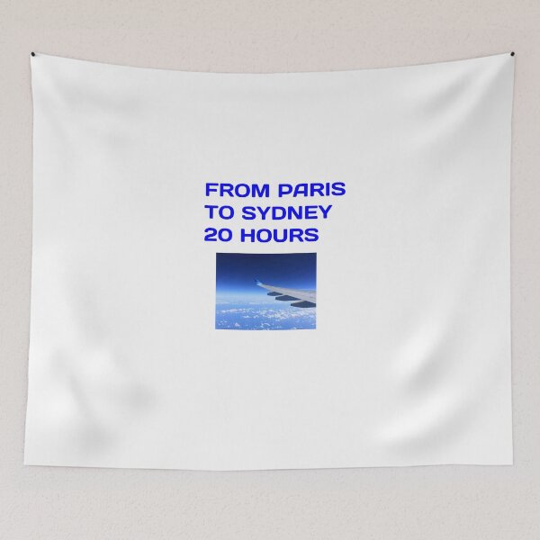 Item preview, T-Shirt from Paris to Sydney 20 hours designed and sold by Axel20.