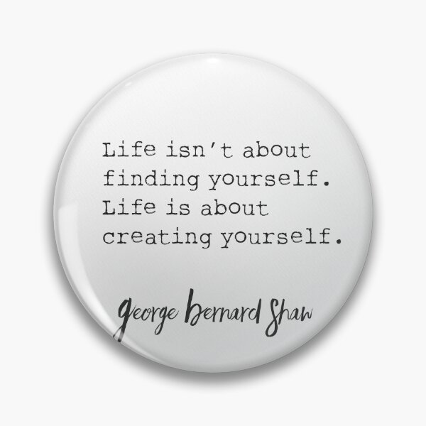 Item preview, George Bernard Shaw old quote designed and sold by Ariana Mila -  Awesome quotes.