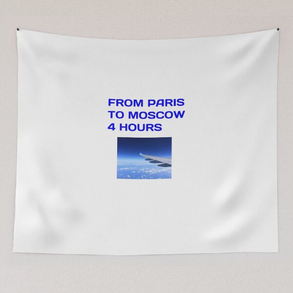 Item preview, T-shirt from Paris to Moscow 4 hours designed and sold by Axel20.