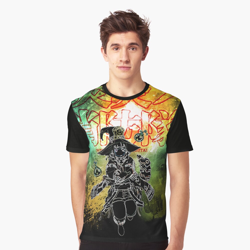 Fire Spirit Awakening Graphic T-Shirt