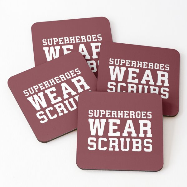 Item preview, Superheroes Wear Scrubs Brown designed and sold by SalahBlt.