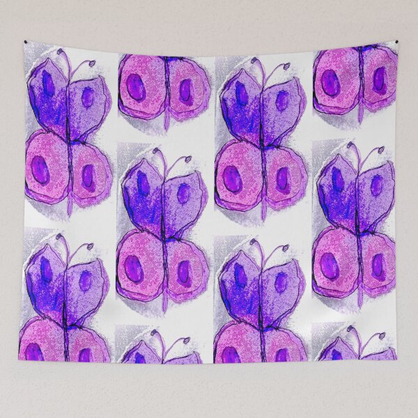 Item preview, Big purple butterfly.  designed and sold by Tonyasartprints.