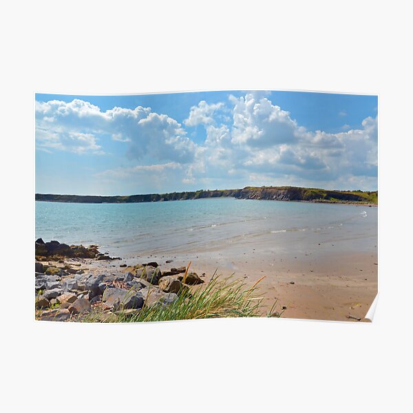 At the Beach Poster