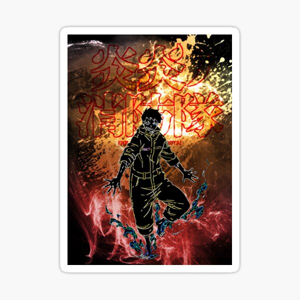 Fire Foot Awakening Sticker