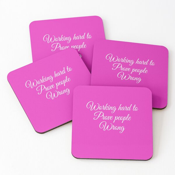 Item preview, Working Hard To Prove People Wrong | Hard Work |Motivational Saying  designed and sold by DesignsbyZazz.
