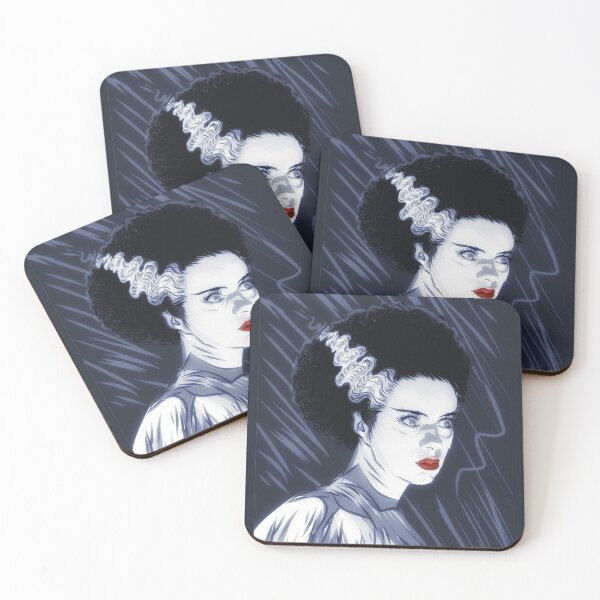 Item preview, Elsa Lanchester - An illustration by Paul Cemmick designed and sold by TIGERDAVER.