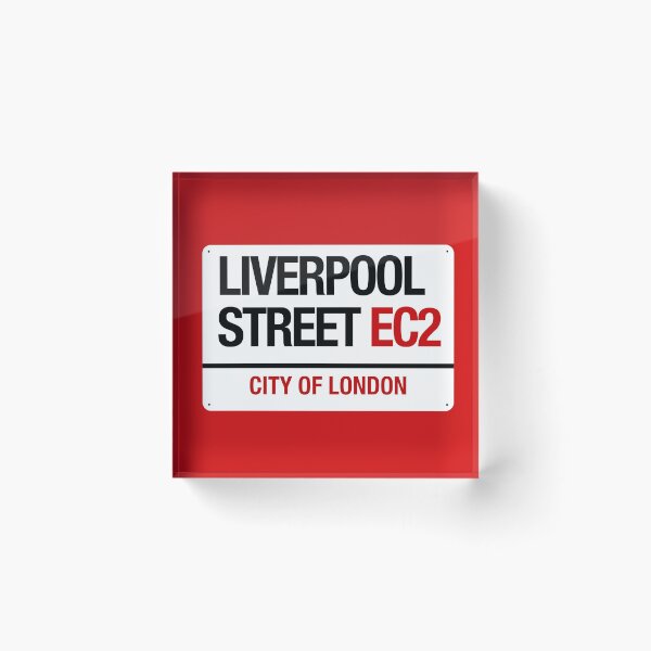 Artikelvorschau, LIVERPOOL STREET SIGNAGE entworfen und verkauft von WOOFANG.