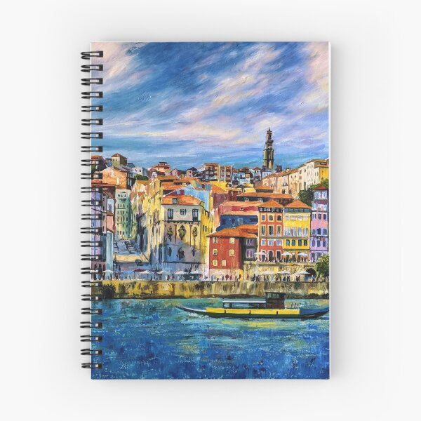 Item preview,  in the Ribeira do Porto of Portugal.
Painting made in 2018 with a spatula and brushes on wood.
You can see the process here:
https://youtu.be/sAEbaX1uRF4 designed and sold by miquelcazanya.