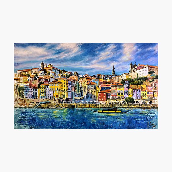 Vista previa del artículo con la obra «Se do Porto, Ribeira do Porto», diseñado y vendido por miquelcazanya.