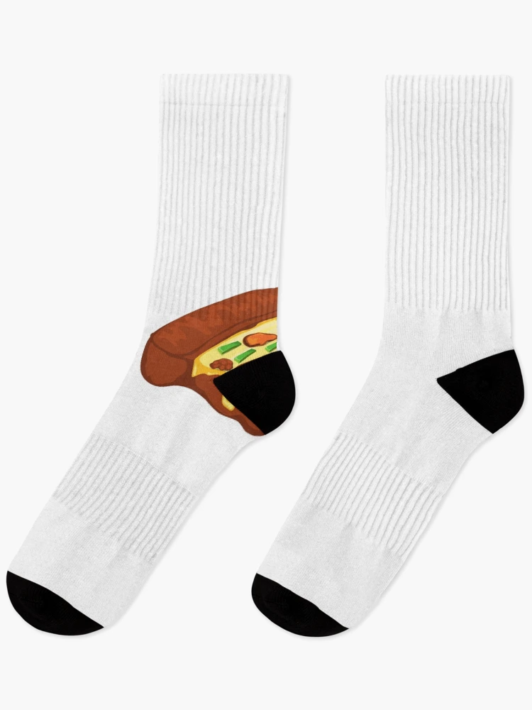 Thumbnail 1 of 5, Socks, Pizza designed and sold by RbOriginal.