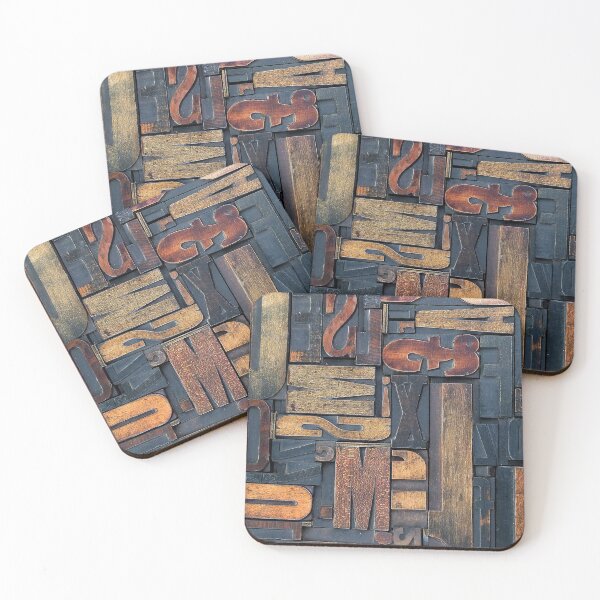 Item preview, Wooden Letters designed and sold by Pavel Polyansky.