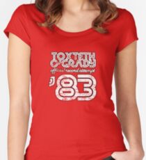 Toxteth O'Grady, official record attempt 1983 Women's Fitted Scoop T-Shirt