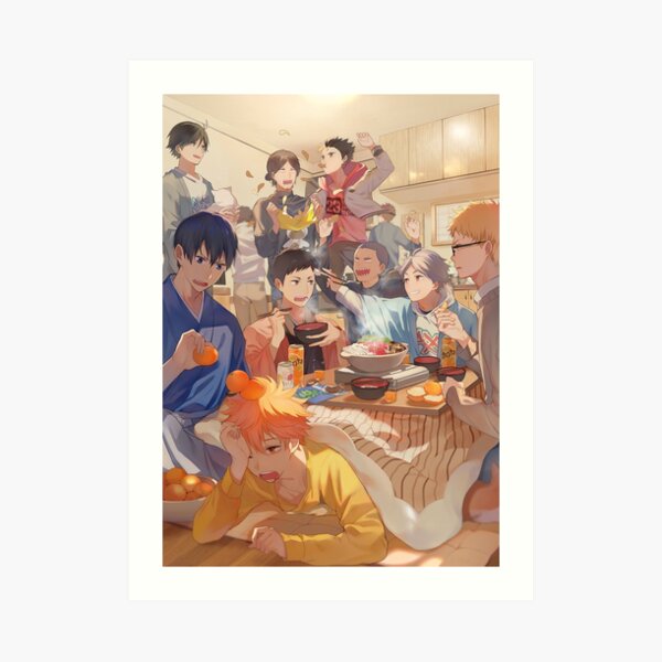 Karasuno Team Art Print