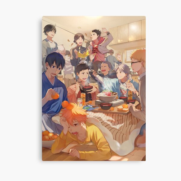 Karasuno Team Canvas Print