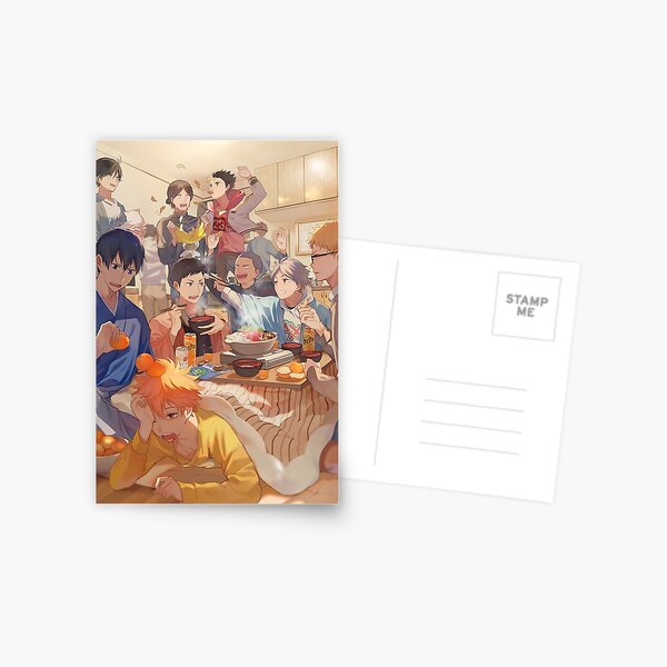 Karasuno Team Postcard