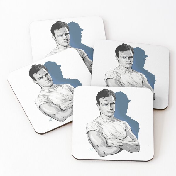 Artikelvorschau, Marlon Brando - Eine Illustration von Paul Cemmick entworfen und verkauft von TIGERDAVER.
