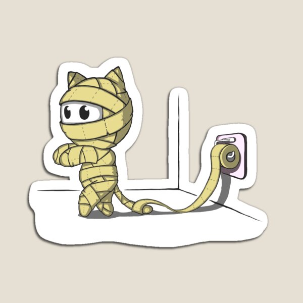 Mummy Cat Magnet