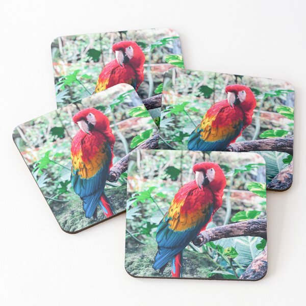 Item preview, Mexico - Red Macaw designed and sold by themayyoung.