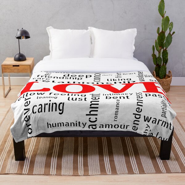 love-synonym-throw-blankets-redbubble