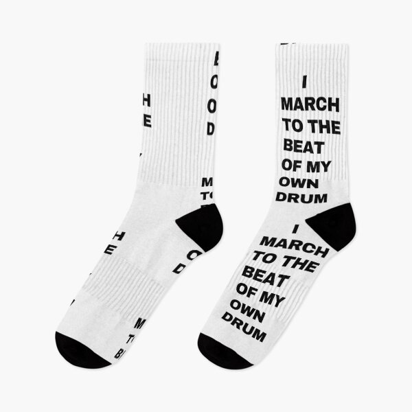 Item preview, I MARCH TO THE BEAT OF MY OWN DRUM designed and sold by Pbradley50.