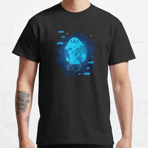 World to Ponder Space to Think Classic T-Shirt
