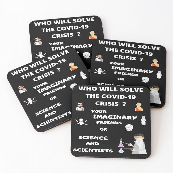 Item preview, Who will solve the Covid-19 crisis. Science, religion designed and sold by jayne0524.