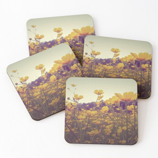 Item preview, Yellow Buttercup Meadow in Scotland Summer designed and sold by Yvie Johnson.