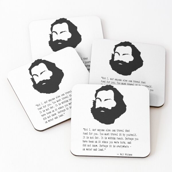 Item preview, Walt Whitman Quote designed and sold by The Dead  Writers Circle.