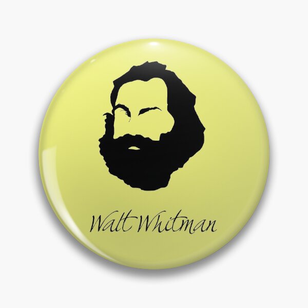Item preview, Walt Whitman designed and sold by The Dead  Writers Circle.