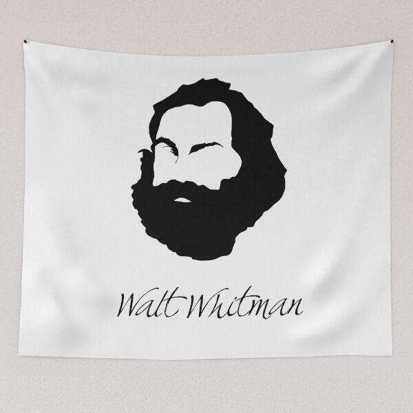 Item preview, Walt Whitman designed and sold by The Dead  Writers Circle.