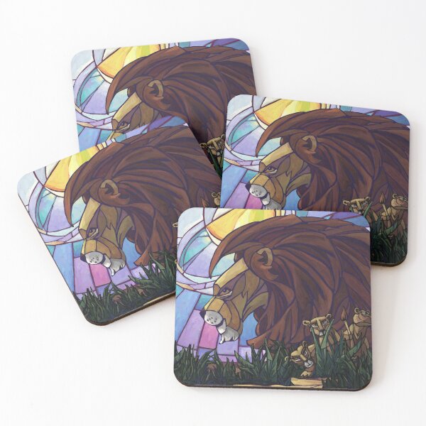 Item preview, King Lion and Cubs designed and sold by ImagineThatNYC.