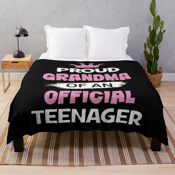 Item preview, Proud Grandma of an Official Teenager, 13th B-Day Party product designed and sold by Grabitees.