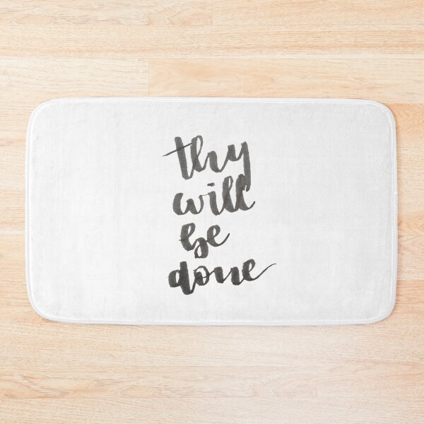 Item preview, Thy Will Be Done  designed and sold by erinjolene.