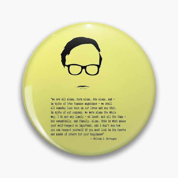 Item preview, William S. Burroughs Quote designed and sold by The Dead  Writers Circle.