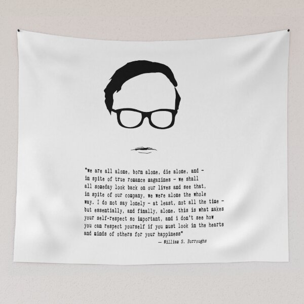 Item preview, William S. Burroughs Quote designed and sold by The Dead  Writers Circle.