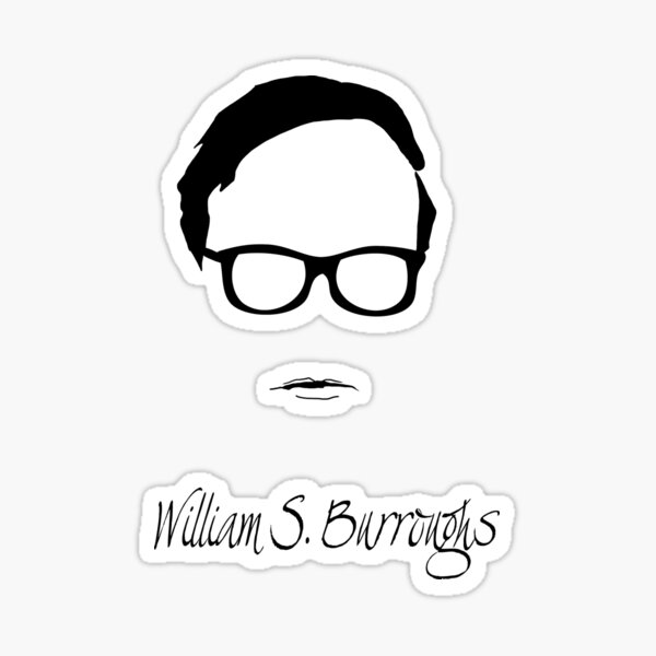 Item preview, William S. Burroughs designed and sold by The Dead  Writers Circle.