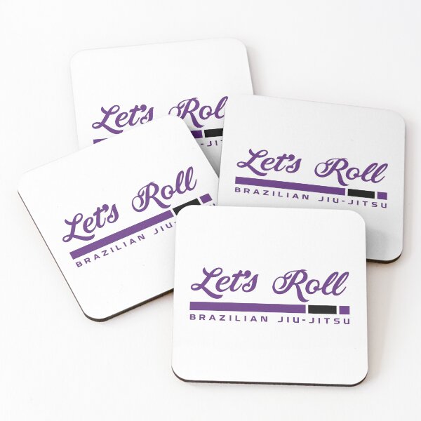 Artikelvorschau, Let's Roll Purple Belt Brazilian Jiu Jitsu entworfen und verkauft von Dekss-Shop.