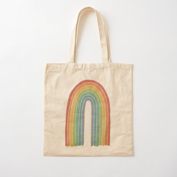 Flawed Rainbow Cotton Tote Bag