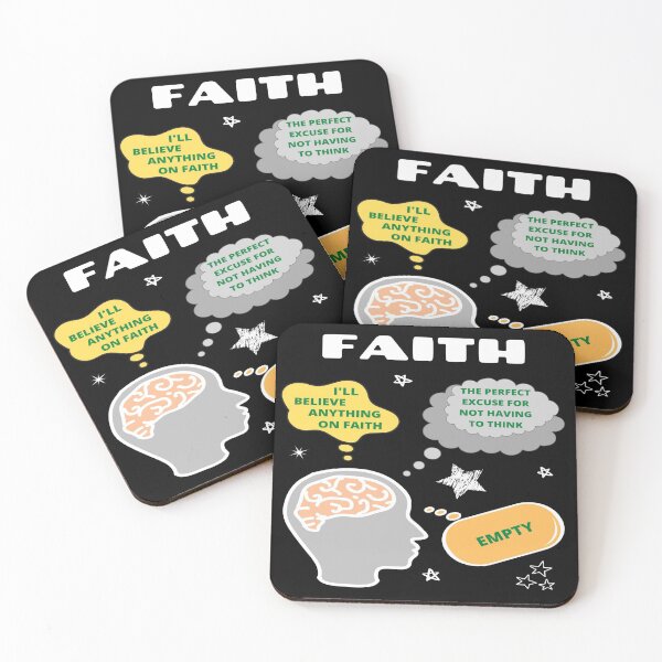 Item preview, Faith a perfect excuse, confused, evil, befuddled, hazy designed and sold by jayne0524.