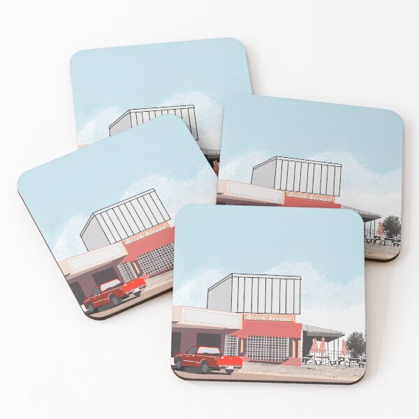 Item preview, Brick Street Oxford Sticker designed and sold by Megan  Sengelmann.