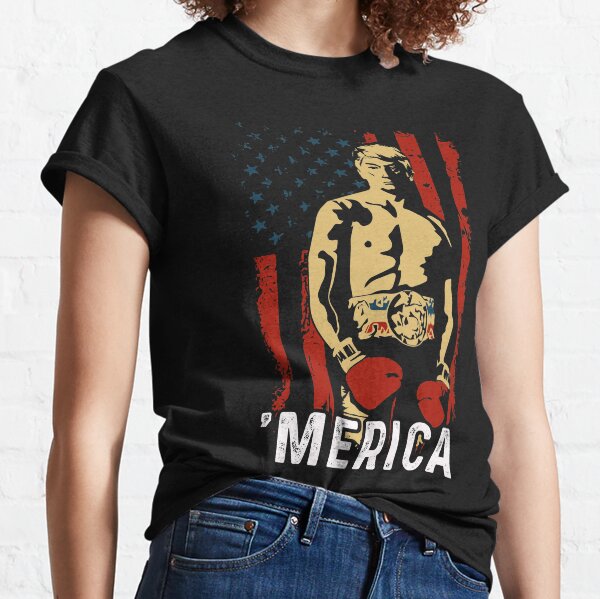 Donald Trump Boxing Merica Classic T-Shirt