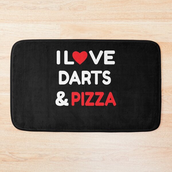 Item preview, I Love Darts & Pizza designed and sold by FairOaksDesigns.