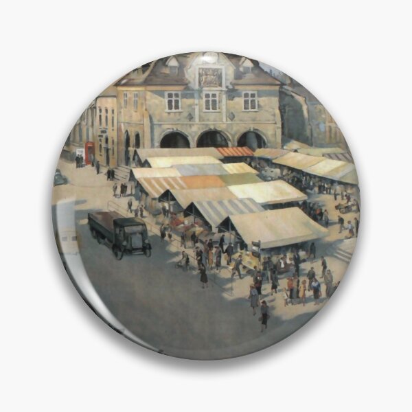 Item preview, Peterborough vintage travel poster designed and sold by stickart-marek.