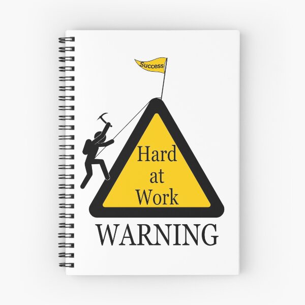 Item preview, Hard at Work WARNING designed and sold by jc007.