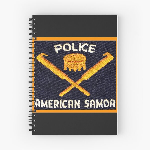 Item preview, American Samoa Police designed and sold by Lawrence Baird.
