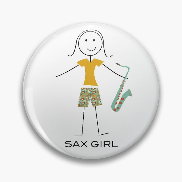 Item preview, Funny Womens Saxophone Girl designed and sold by whyitsme.