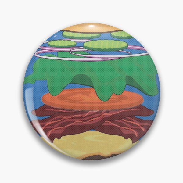 Item preview, Anatomy of a hamburger. designed and sold by Ryan Mitchell.