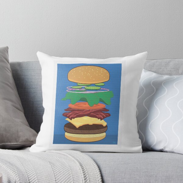 Item preview, Anatomy of a hamburger. designed and sold by Ryan Mitchell.