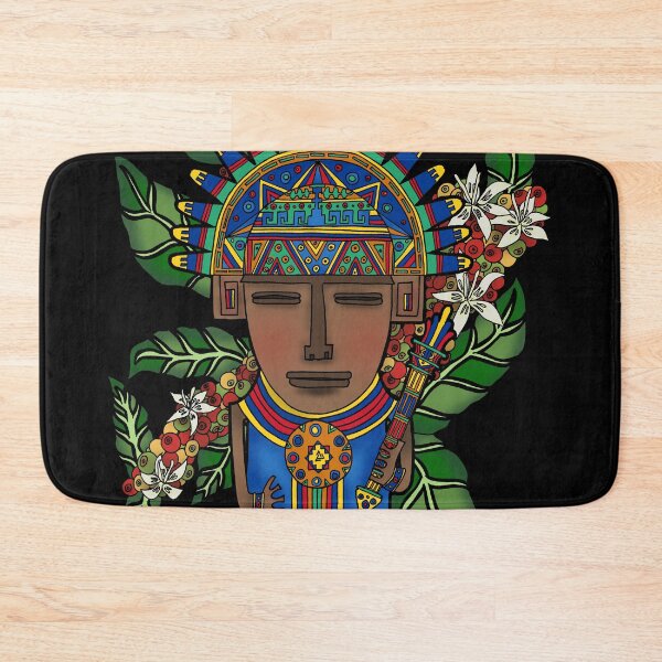 Item preview, MUISCA CHIBCHA COLOMBIA COFFEE PLANT - full colour designed and sold by Xotico Design.